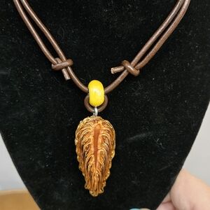 Pinecone Pendant Necklace